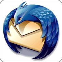 Notebook-Sticker - Thunderbird