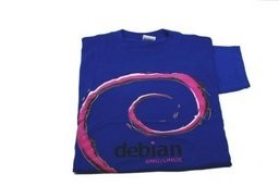 T-Shirt - Debian Fertig