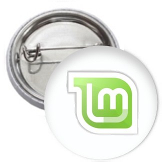 Ansteckbutton - Linux Mint