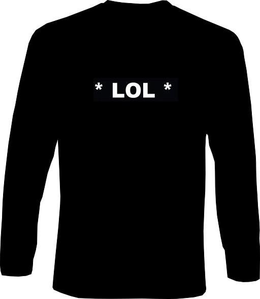 Langarm-Shirt - *LOL* - Laughing Out Loud