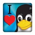 PC-Sticker - I love Linux