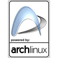 Notebook-Sticker - Arch Linux