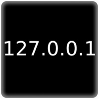 PC-Sticker - Localhost - schwarz