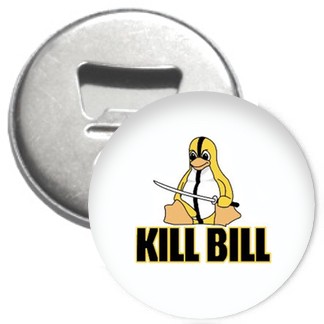 Flaschenöffner + Magnet - KillBill