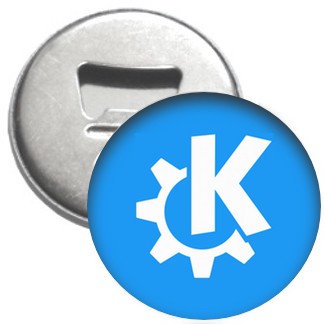 Flaschenöffner + Magnet - KDE